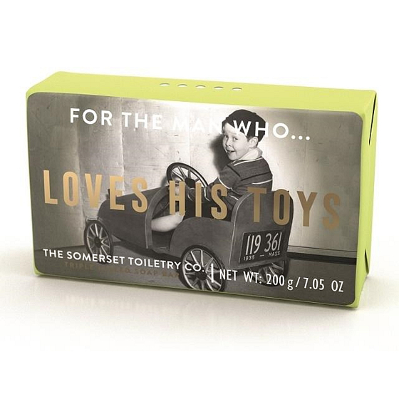 Somerset Toiletry Loves His Toys Luxusseife für Männer 200 g
