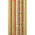 Zöwie Geschenkpapier 70 x 150 cm Weihnachten Luxus Luxus mit geprägten roten Bäumen, Geschenken, Herzen