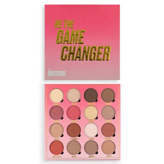 Makeup Obsession Palette mit 6 verspielten, pigmentierten matten und schimmernden Lidschatten in interessanten Farbtönen, Farbton Be the Game Changer 20,80 g