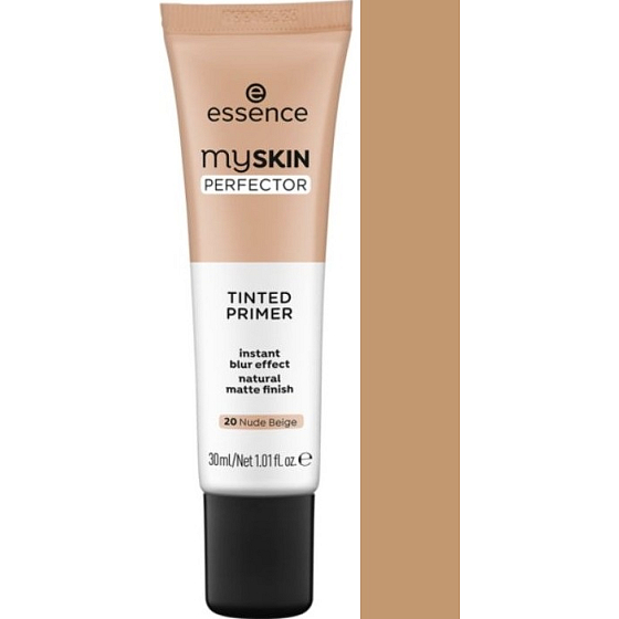 Essence My Skin Perfector Getönte Grundierung Foundation 20 Nude Beige 30 ml