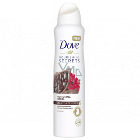 Dove Nourishing Secrets Nourishing African Ritual Kakao & Hibiskus Antitranspirant Deodorant Spray für Frauen 150ml