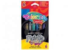 Colorino Metallic Marker 6 Farben