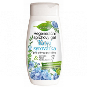 Bione Cosmetics Ziegenmolke regenerierendes Duschgel für empfindliche Haut 260 ml