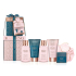 Baylis & Harding Jojoba-, Vanille- und Mandelöl Waschgel 100 ml + Duschcreme 100 ml + Körperlotion 50 ml + Handcreme 50 ml + Badesalz 25 g + Waschschwamm, Kosmetikset für Frauen