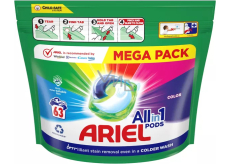 Ariel All-in-1 Pods Color Gel-Kapseln für bunte Wäsche 63 Stück