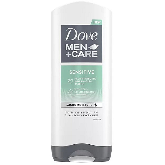 Dove Men + Care Sensitive Duschgel für empfindliche Haut für Männer 250 ml