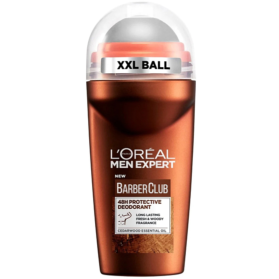 Loreal Paris Men Expert Barber Club Deodorant-Roller für Männer 50 ml