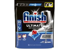 Finish Tabaketten für Geschirrspüler Ultimate All in 1, 50 Stück