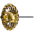 Kerzenhalter für konische Kerze, gold, 40 mm 1 Stück
