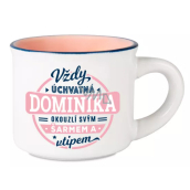 Albi Espressotasse Dominika - Immer fesselnd, charmant und witzig 45 ml