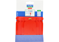 Mako japanische Spachtel, PVC, 4 Stück