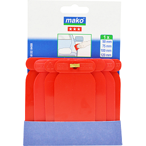 Mako japanische Spachtel, PVC, 4 Stück