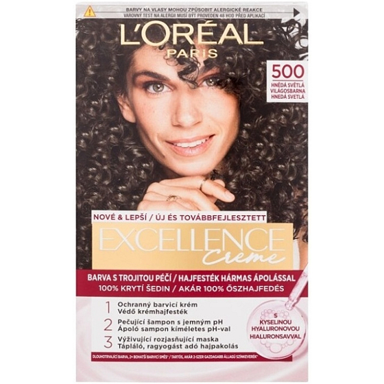 Loreal Excellence Creme Haarfarbe 500 Hellbraun
