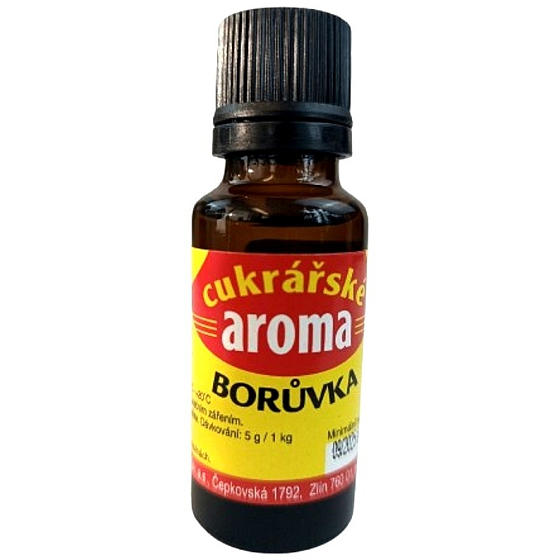 Aroma Blueberry Alkoholisches Aroma für Gebäck, Getränke, Eis und Süßwaren 20 ml