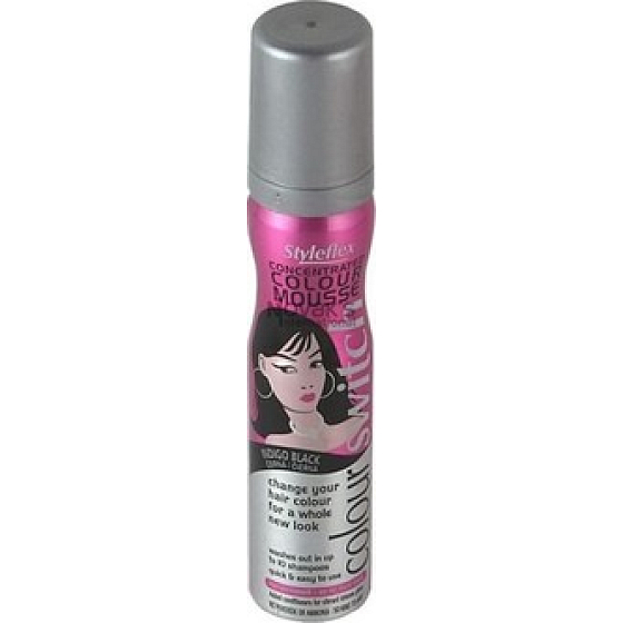Styleflex Color Switch Foam Farbhärter Schwarz 75 ml