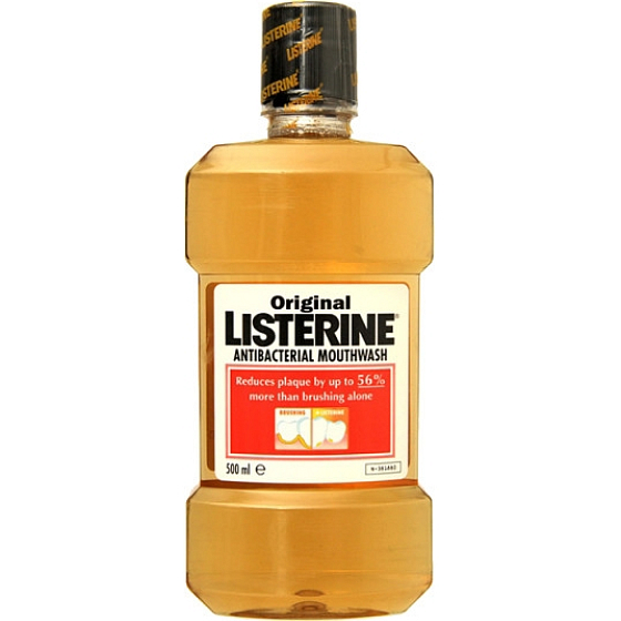 Listerine Original antibakterielles Mundwasser 500 ml