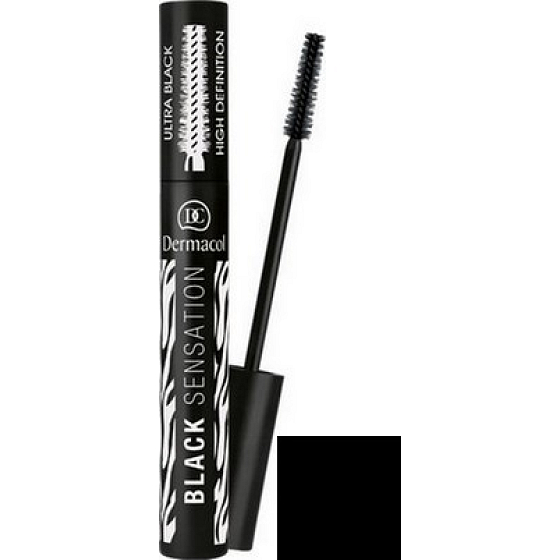 Dermacol Black Sensation Mascara Shade Schwarz 12,5 ml