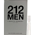Carolina Herrera 212 Men Eau de Toilette 1,5 ml mit Spray, Fläschchen