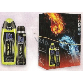 Fa Men Sport Double Power Duschgel 250 ml + Deodorant Spray für Männer 150 ml, Kosmetikset