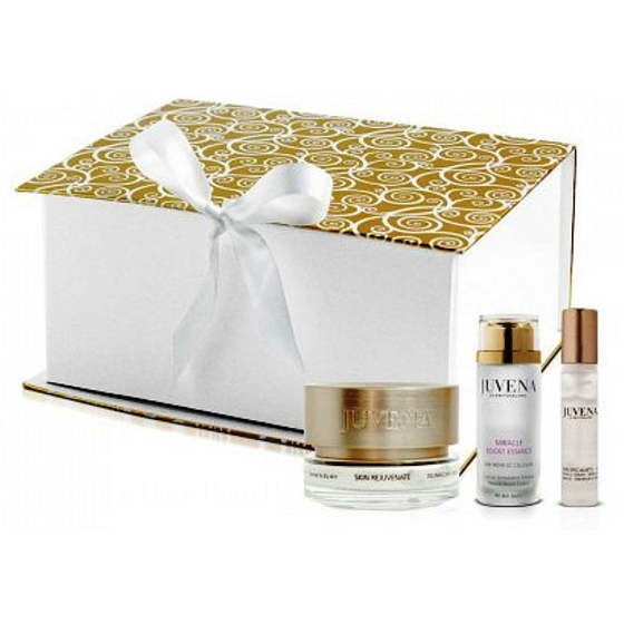 Juvena Rejuvenate & Correct Delining Tagescreme 50 ml + Miracle Boost Essence Serum 30 ml + SkinNova SC Serum 10 ml, Kosmetikset