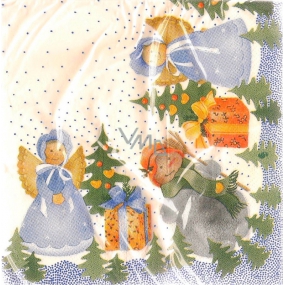 Lios Papierservietten 2-lagig 33 x 33 cm 20 Stück Weihnachtsengel