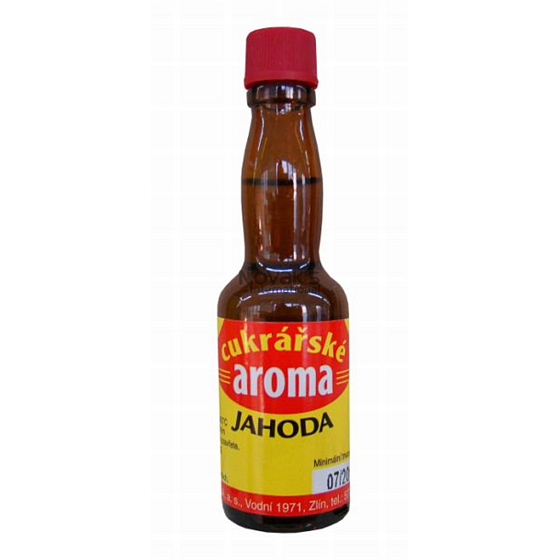 Aroma Strawberry Alkoholisches Aroma für Gebäck, Getränke, Eis und Süßwaren 20 ml