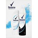 Rexona Frische & Pflege Duschgel 250 ml + Invisible Aqua Antitranspirant Deodorant Spray für Frauen 150 ml, Kosmetikset