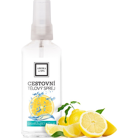 My Aroma & Spa Erfrischendes antibakterielles Zitrusgel-Spray 60 ml