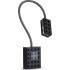 Wenn Block Light Lego Buchlampe Schwarz 32 x 20 x 220 mm