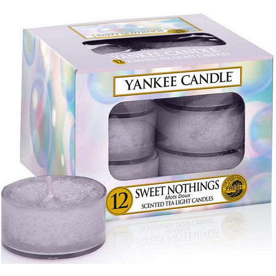 Yankee Candle Sweet Nothings - Süße Nichts Duft-Teelichtkerze 12 x 9,8 g