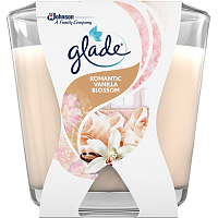 Glade Duftkerze Decor Romantic Vanilla Blossom, 70 g