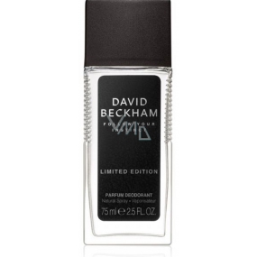 David Beckham Follow Your Instinct parfümiertes Deodorantglas für Männer 75 ml