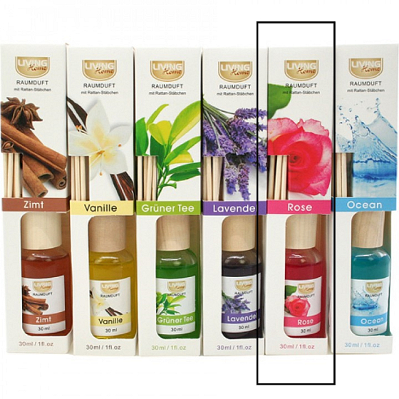 Living Home Room Duft Rose - Rosendiffusor 30 ml