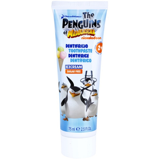Pinguine aus Madagaskar Zahnpasta für Kinder 75 ml