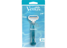 Gillette Venus Smooth Damenrasierer + 2 Ersatzklingen