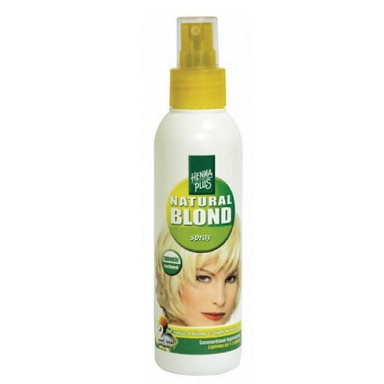 Henna Plus Natural Blond Kamille Aufhellungsspray für blondes bis hellbraunes Haar 150 ml