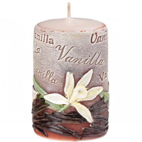 Kerzen Vanille Vanille-Duftkerze Zylinder 50 x 80 mm