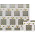 Nekupto Geschenkpapier 70 x 200 cm Weihnachtsgeschenke aus weißem Silber