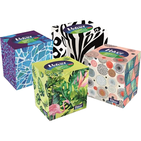 Velvet Balsam 3-lagige Papiertaschentücher, 60 Stk