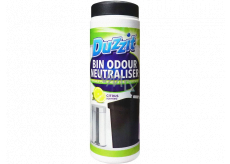 Duzzit Bin Geruchsneutralisator Geruchsneutralisator für Körbe und Mülleimer mit Zitronenduft 300 g