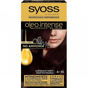 Syoss Oleo Intense Color Haarfarbe ohne Ammoniak 4-15 Kastanienbraun