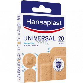Hansaplast Universal wasserdichtes Pflaster 20 Stück Hansaplast Universal wasserdichtes Pflaster 20 Stück
