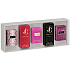 Jimmy Choo Rose Passion Eau de Parfum 4.5 ml + I Want Choo Forever Eau de Parfum 4.5 ml + Fever Eau de Parfum 4.5 ml + Jimmy Choo Eau de Parfum 4.5 ml + I Want Choo Eau de Parfum 4.5 ml, Miniatur-Geschenkset für Frauen
