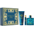 Versace Eros Eau de Parfum Eau de Parfum 100 ml + Duschgel 150 ml + Eau de Parfum 10 ml, Geschenkset für Männer