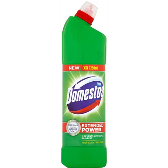 Domestos Extended Power Pine Fresh Toiletten-Desinfektions- und Reinigungsmittel 1250 ml