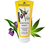 Herbavera Nachtkerzenbalsam mit Hanf und Minze, 200 ml