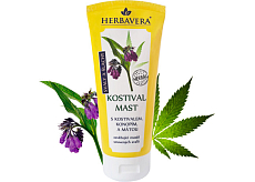 Herbavera Nachtkerzenbalsam mit Hanf und Minze, 200 ml