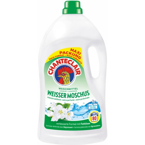 Chante Clair Flüssiges Waschmittel Lavatrice Muschio Bianco 3,6L