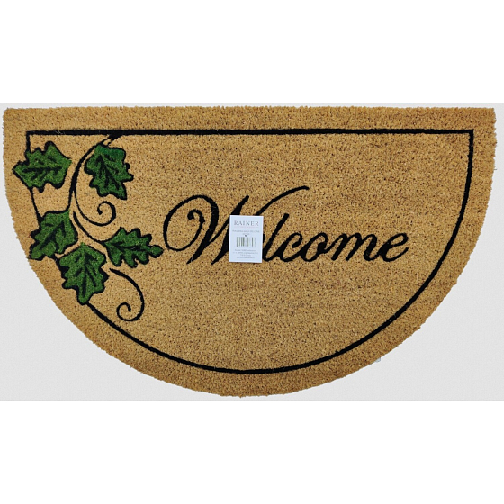 Tidy Home Fußmatte Welcome Gummi und Kokos 45 x 75 cm