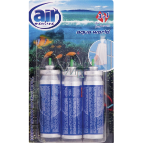 Air Menline Aqua World Nachfüllung für Lufterfrischer 3× 15 ml Air Menline Aqua World Nachfüllung für Lufterfrischer 3× 15 ml